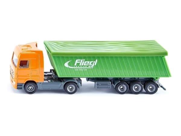 Siku 1796, Truck/trailer, 3 år, Metall, Plast, Sort, Grønn, Oransje