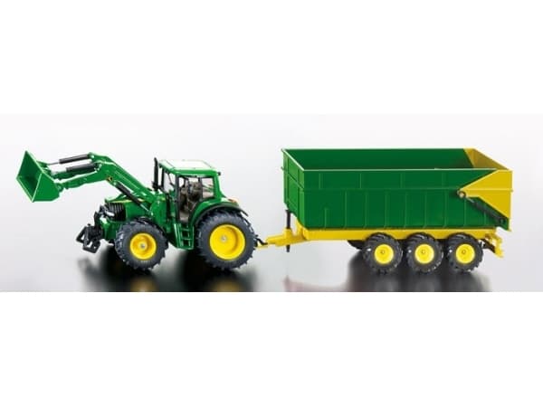Siku - John Deere traktor/laster &amp; Trailer 1:87 Målestokk