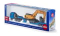 Miniatyrbild 4 av 5: Siku 1:87 Heavy Haulage With Flat-Bed Trailer