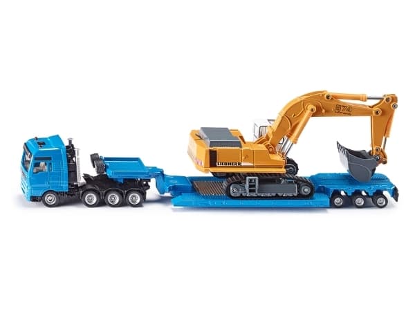 Siku 1:87 Heavy Haulage With Flat-Bed Trailer