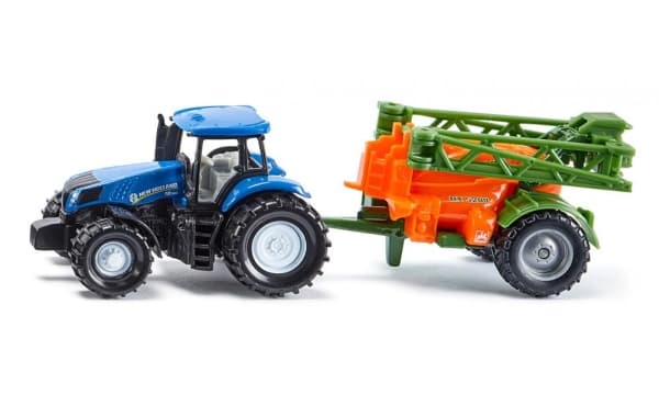 Siku 4006874016686, Traktor, Sort, Blå, Grønn, Oransje