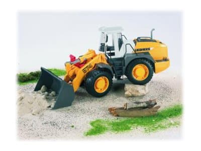 Bruder Liebherr L524 Articulated road loader toy