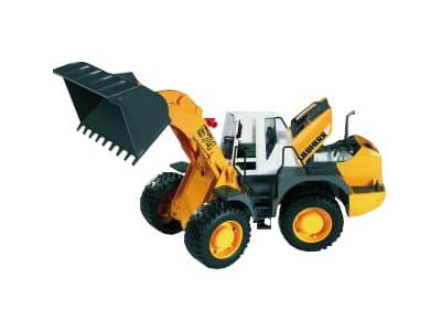 Bruder Liebherr L524 Articulated road loader toy