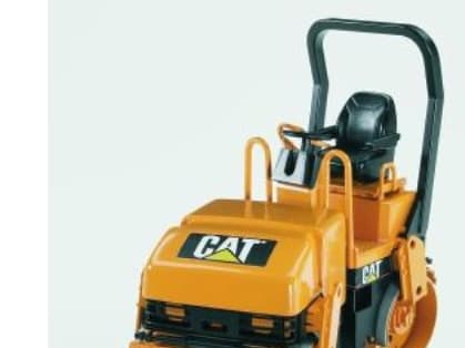 Bruder CAT Asphalt drum compactor toy