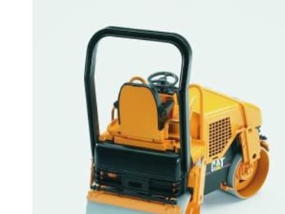 Bruder CAT Asphalt drum compactor toy