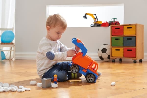 Lena TRUXX 04416, Truck, Garbage truck, 2 år, Plast, Flerfarget