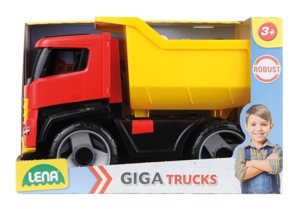 Lena GIGA TRUCKS Dump truck Titan, Lastbil, 3 År, Plast, Multifärg