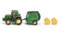 Pikkukuva 4 / 5: Siku John Deere Tractor with round baler, Maastoajoneuvon pienoismalli, 3 vuosi/vuosia, Vihreä, Keltainen