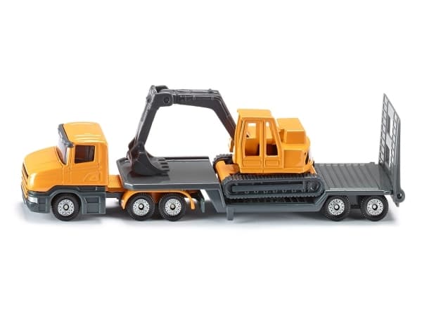 Siku Low Loader With Excavator