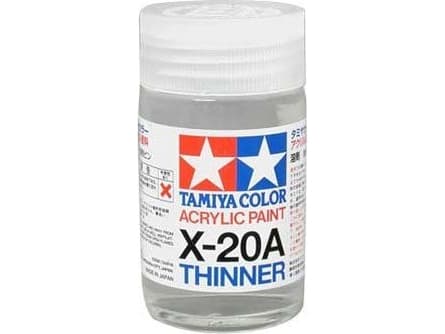 Tamiya Color Acrylic Paint Mini Series X-20A - Paint thinner - gloss - 46 ml