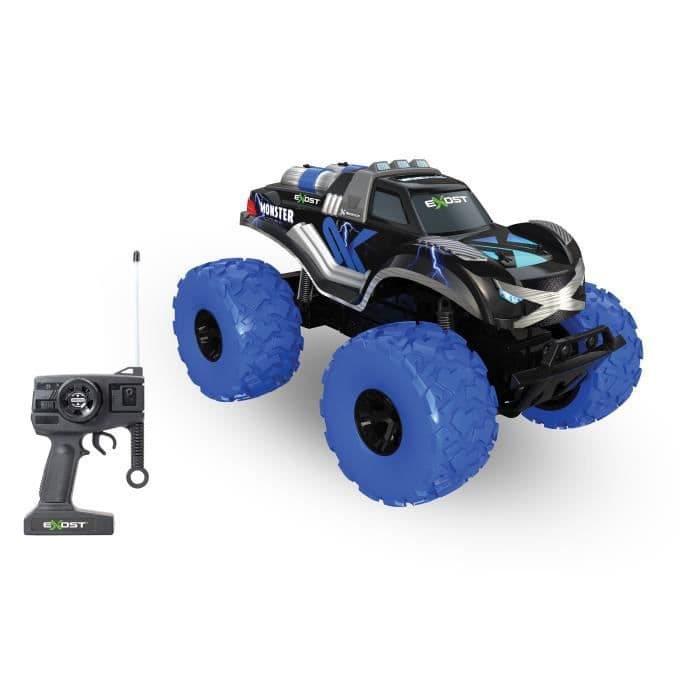 Exost - Fjernbetjeningsbil - Monster - Terræn 4x4 - Skala 1: 8