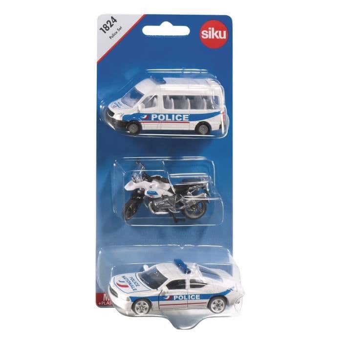 SIKU Sæt 3 politibiler