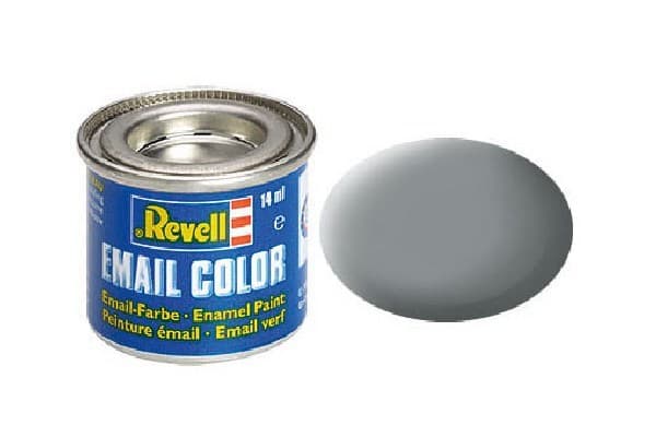 Revell Middle grey, mat USAF 14 ml-tin, Grå, 1 styck