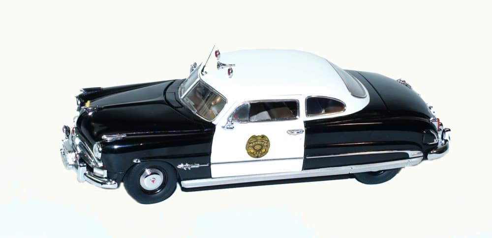 1951 Hudson Hornet Police Car 1/24 , Franklin Mint