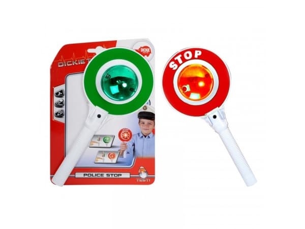 SOS Police slikkepinne, 25 cm