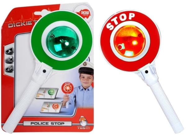 SOS Police slikkepinne, 25 cm