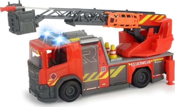 Dickie Toys 203716017, Brandbil, 3 År, Svart, Grå, Röd