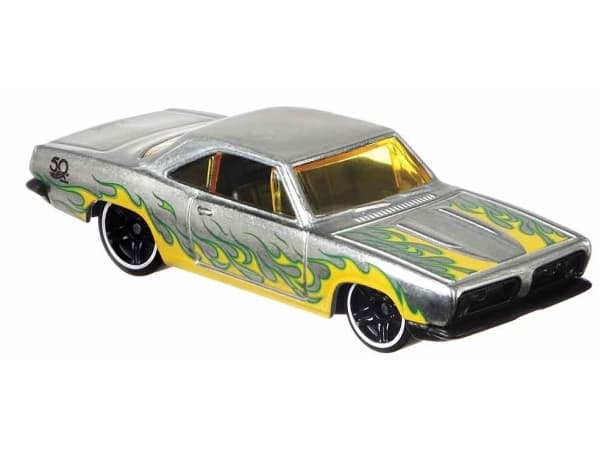 Hot Wheels 50TH Zamac Flames - 68 PLYMOUTH BARRACUDA FORMULA S