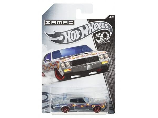 Hot Wheels 50TH Zamac Flames - 68 PLYMOUTH BARRACUDA FORMULA S