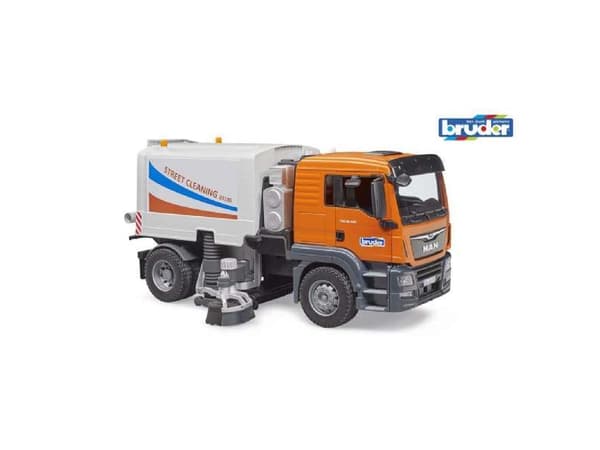 Bruder MAN TGS Street Sweeper toy
