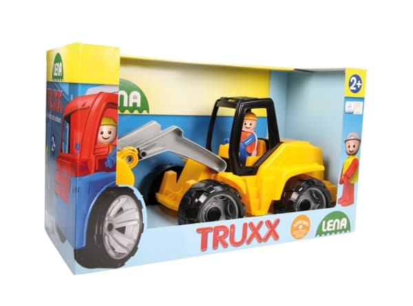 Lena TRUXX Earth mover, Lastare, 2 År, Plast, Svart, Grå, Gul