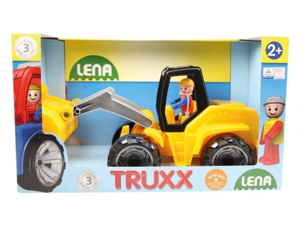 Lena TRUXX Earth mover, Lastare, 2 År, Plast, Svart, Grå, Gul