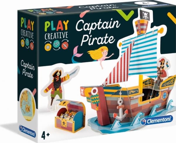 Clementoni Clementoni Piratskepp 18553