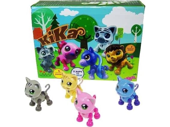 Kika the cat hipo with a voice 13cm 4 patterns