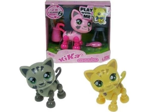 Figur Hipo Cat Kika med stemme, 13 cm, 4 design i boks