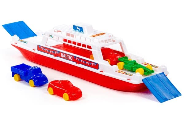 Polesie Ferry "Baltyk" + mini car 4 pcs. In a net (56689 POLESIE)