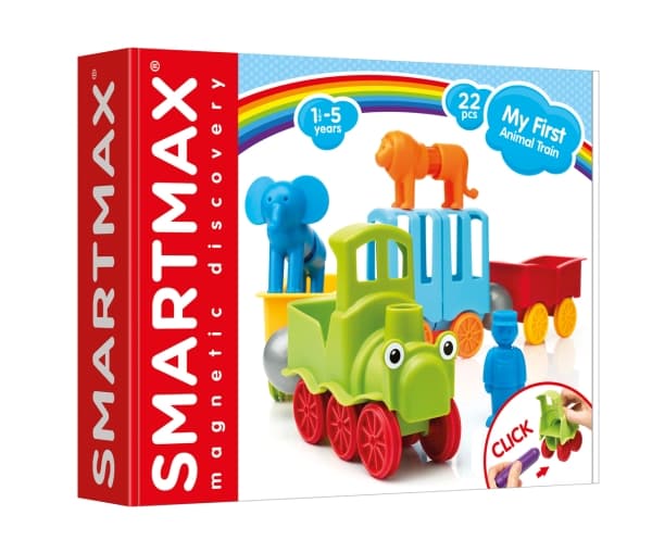 SmartMax My First Animal Train, Tåg, 1 År, Plast, Multifärg