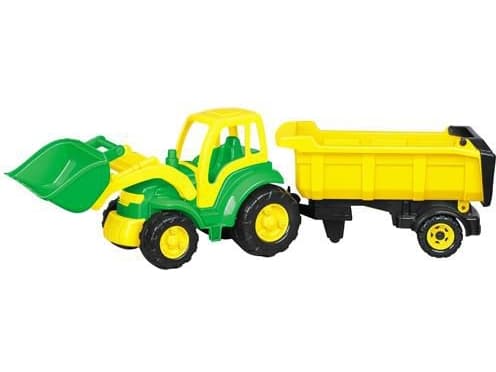 Wader Chassis Master Traktor med skuffe og semitrailer