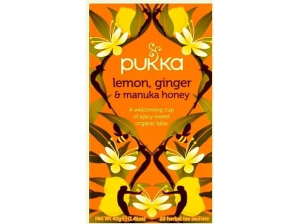Pukka Herbata Organic Lemon Ginger & Manuka Honey 20 saszetek