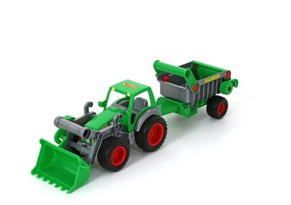 Wader grävlastare med släp, "Farmer Technic" - 37756