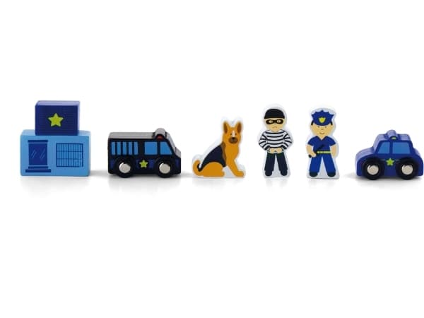 VIGA 50814 FIGURES - POLICE (1840, Viga)