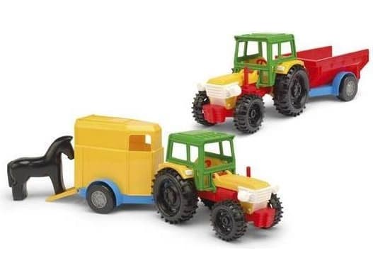 Vadetraktor med henger