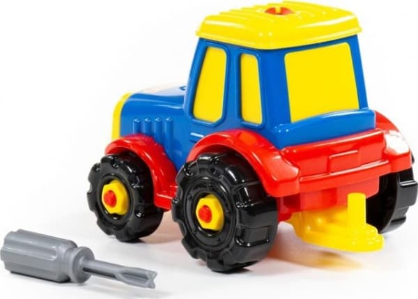 Wader Polesie 77769 Klocki - transport "Traktor" 20 el. w arbeid