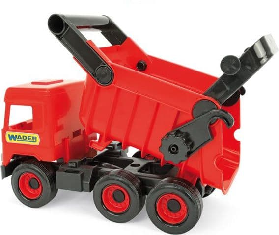 WADER Middle Truck Tip- lorry red in box 38 cm