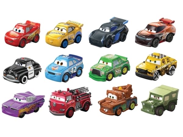 Disney Pixar GKF65, auto, 3 vuotta, eri värejä