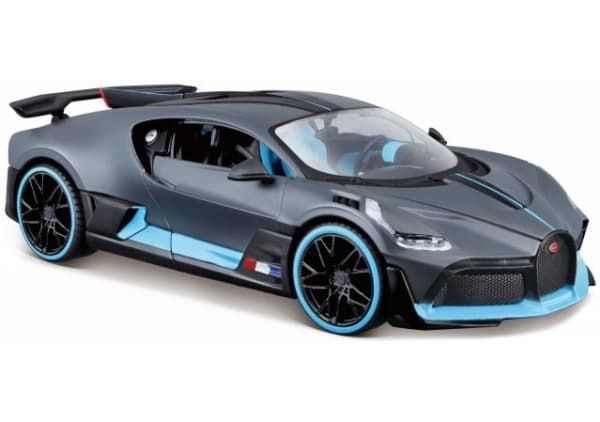 Maisto 31526, Sportsbil, Monteringssett, 1:24, Bugatti Divo Special Edition, Alle kjønn, Sort, Blå