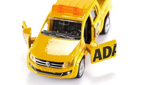 Siku ADAC Pick-Up, Bil, 3 år, Metall, Plast, Gult