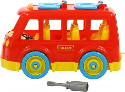 Wader Polesie 71248 Blokker-transport "Buss" i et rutenett