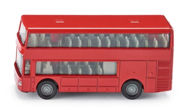 Siku 1321, Bus, 3 år, Metall, Plast, Rød