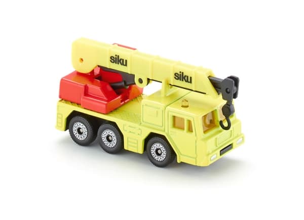Siku 1326, Kranbil, 3 år, Metall, Plast, Rød, Gult