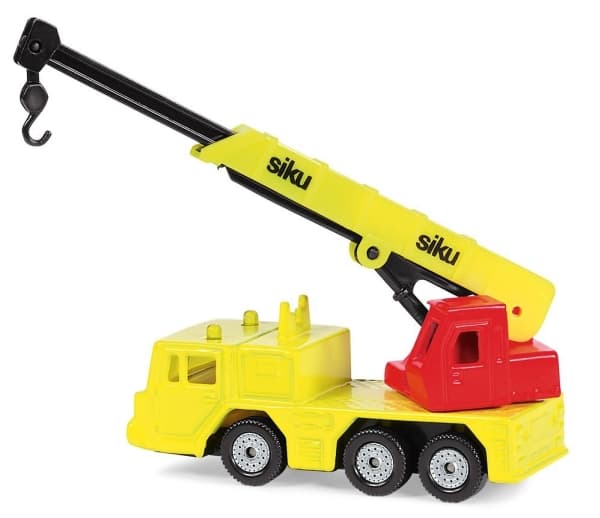 Siku 1326, Kranbil, 3 år, Metall, Plast, Rød, Gult