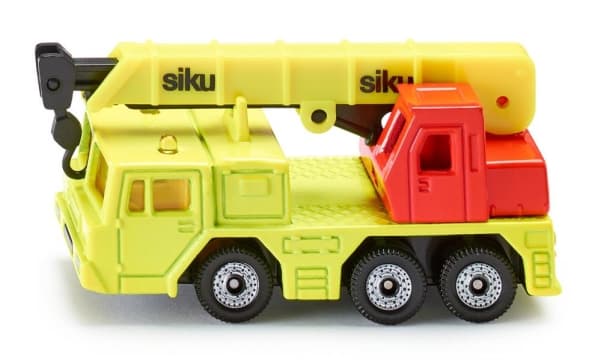 Siku 1326, Kranbil, 3 år, Metall, Plast, Rød, Gult