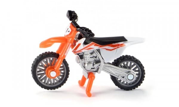 Siku KTM SX-F 450, Motorsykkel, 3 år, Metall, Plast, Sort, Grå, Oransje, Hvit