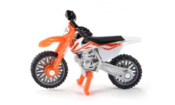 Siku KTM SX-F 450, Motorsykkel, 3 år, Metall, Plast, Sort, Grå, Oransje, Hvit
