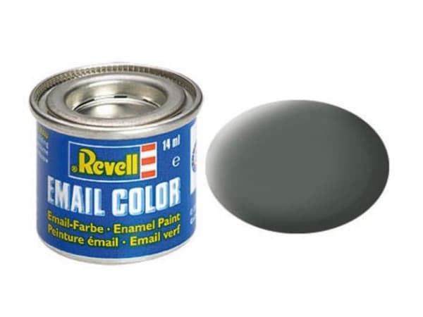 Revell Oliivinharmaa, matta RAL 7010 14 ml-tin, Grå, 1 kpl