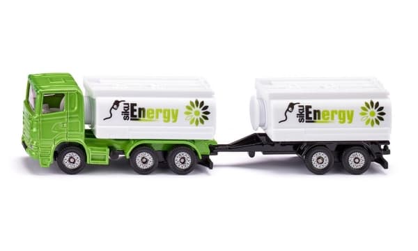 Siku 1690, Truck/trailer, 3 år, Metall, Plast, Sort, Grønn, Hvit